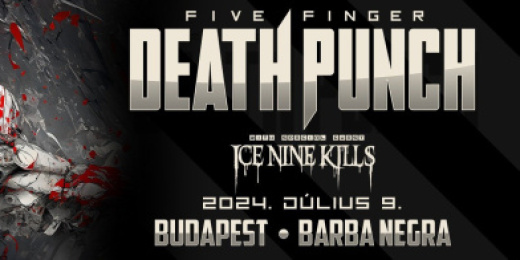 Megint Budapesten a Five Finger Death Punch<br><small><small><small>