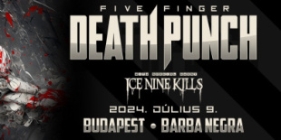 Megint Budapesten a Five Finger Death Punch