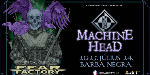 Machine Head + Fear Factory a Barba Negra-ban<br><small><small><small>